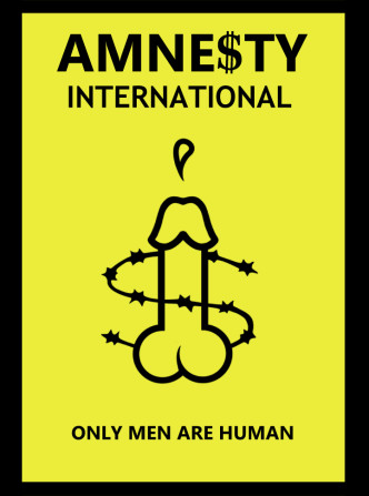 Amnesty International - Only men are human