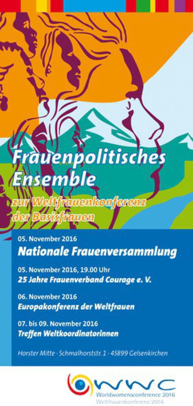 25 Jahre Frauenverband Courage e.V. – Die Party steigt am 5.11., 19 Uhr in Gelsenkirchen…