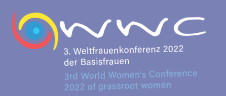 Spendet für Flugmeilen für die Teilnahme bei der 3. Weltfrauenkonferenz